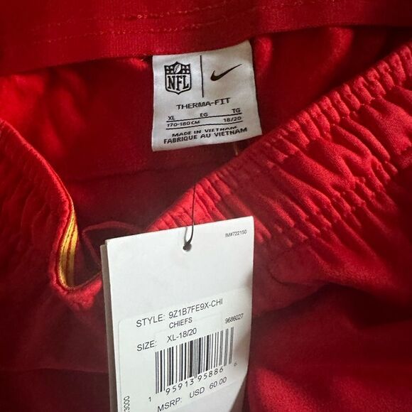 On Field NWT Nike Kansas City Chiefs Joggers - Picture 3 of 4
